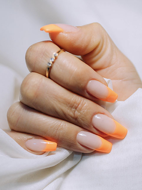 unhas verniz gel
